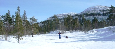Enden løypa i Vesterdalen